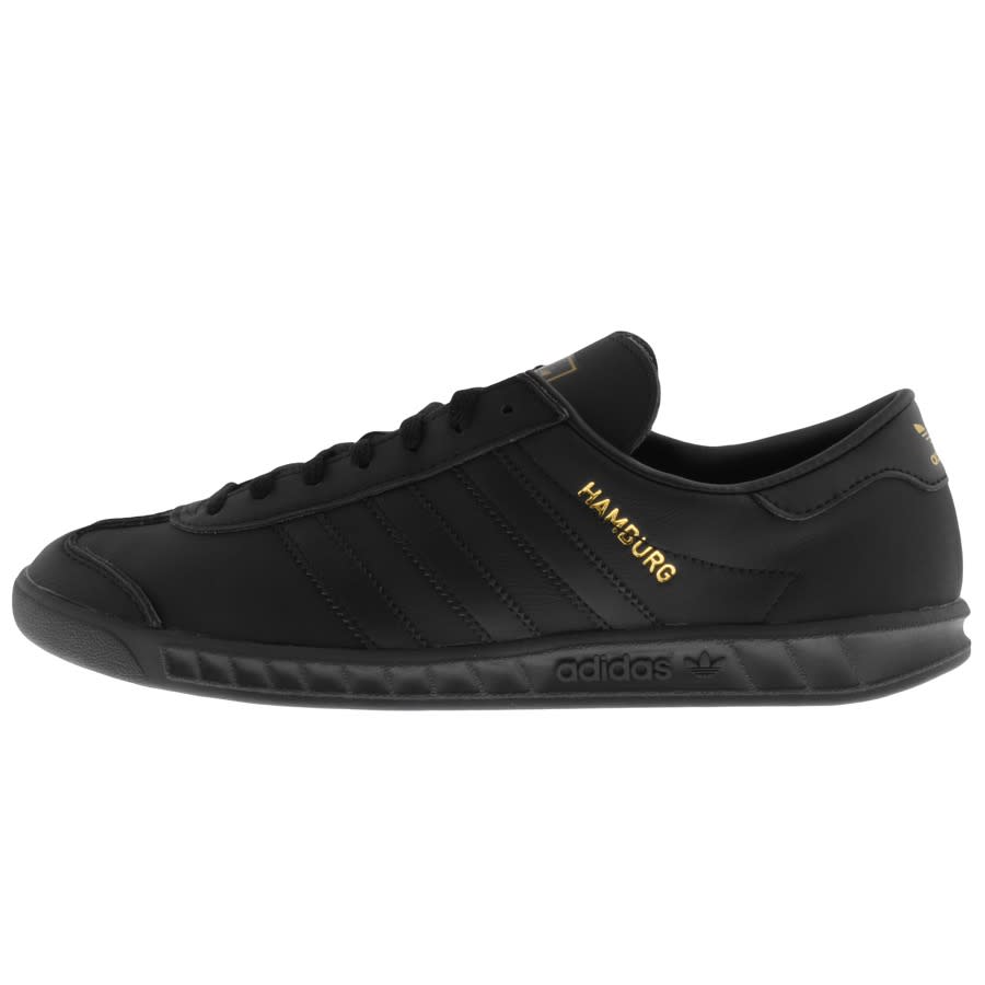 Alternative Image for Productadidas Originals Hamburg Trainers Black1